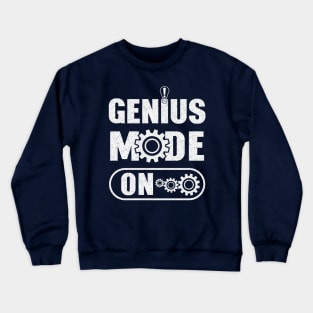 Genius Mode On Crewneck Sweatshirt